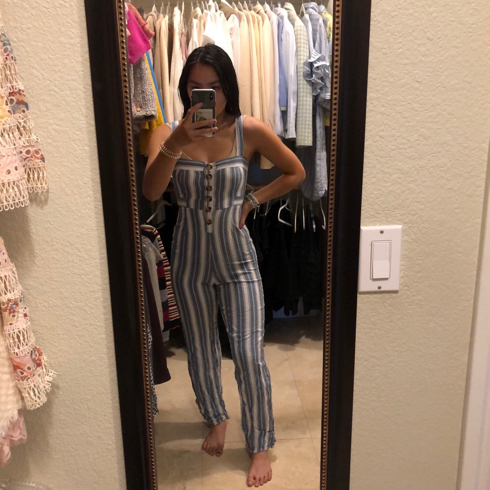 Stripped jumpsuit